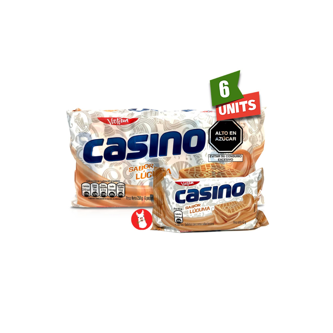 Bonbon casino Pack of 6
