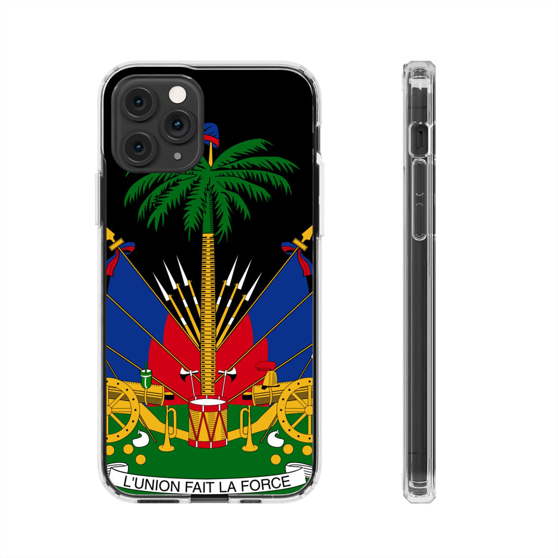 Clear Phone Case - L'Union Fait La Force