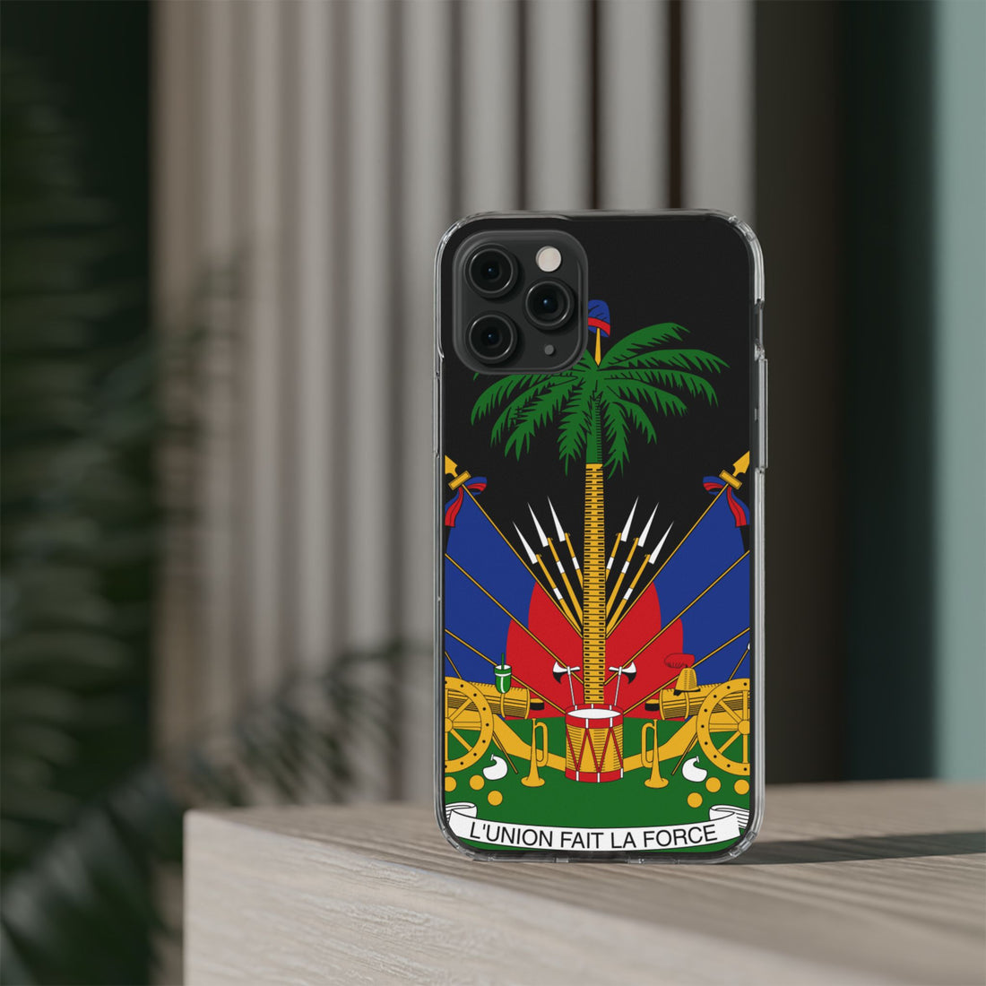 Clear Phone Case - L'Union Fait La Force