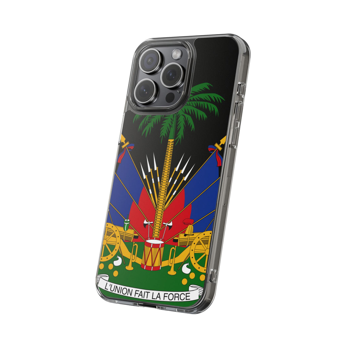 Clear Phone Case - L'Union Fait La Force