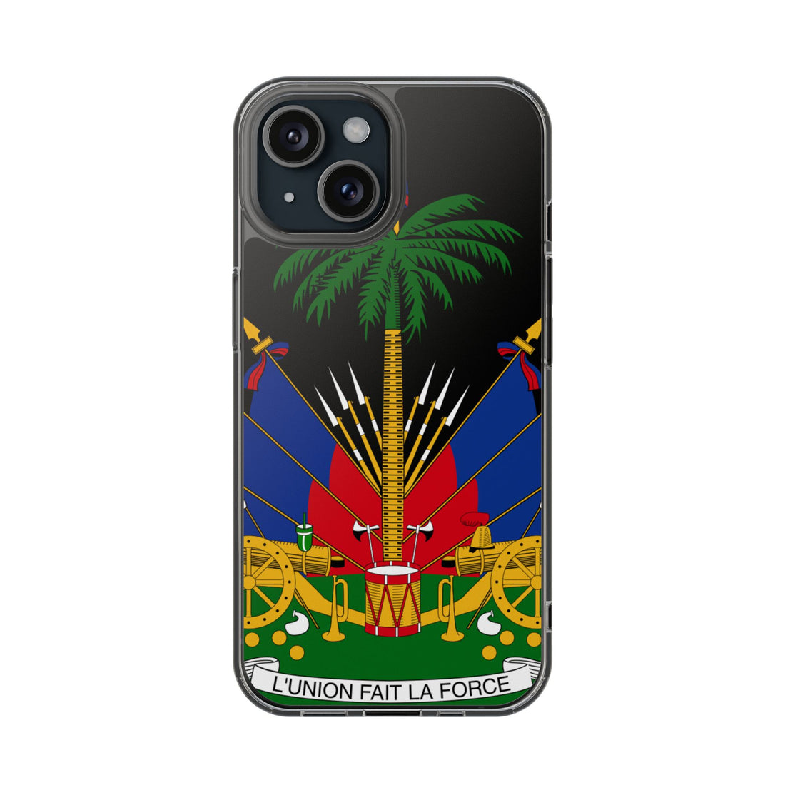 Clear Phone Case - L'Union Fait La Force