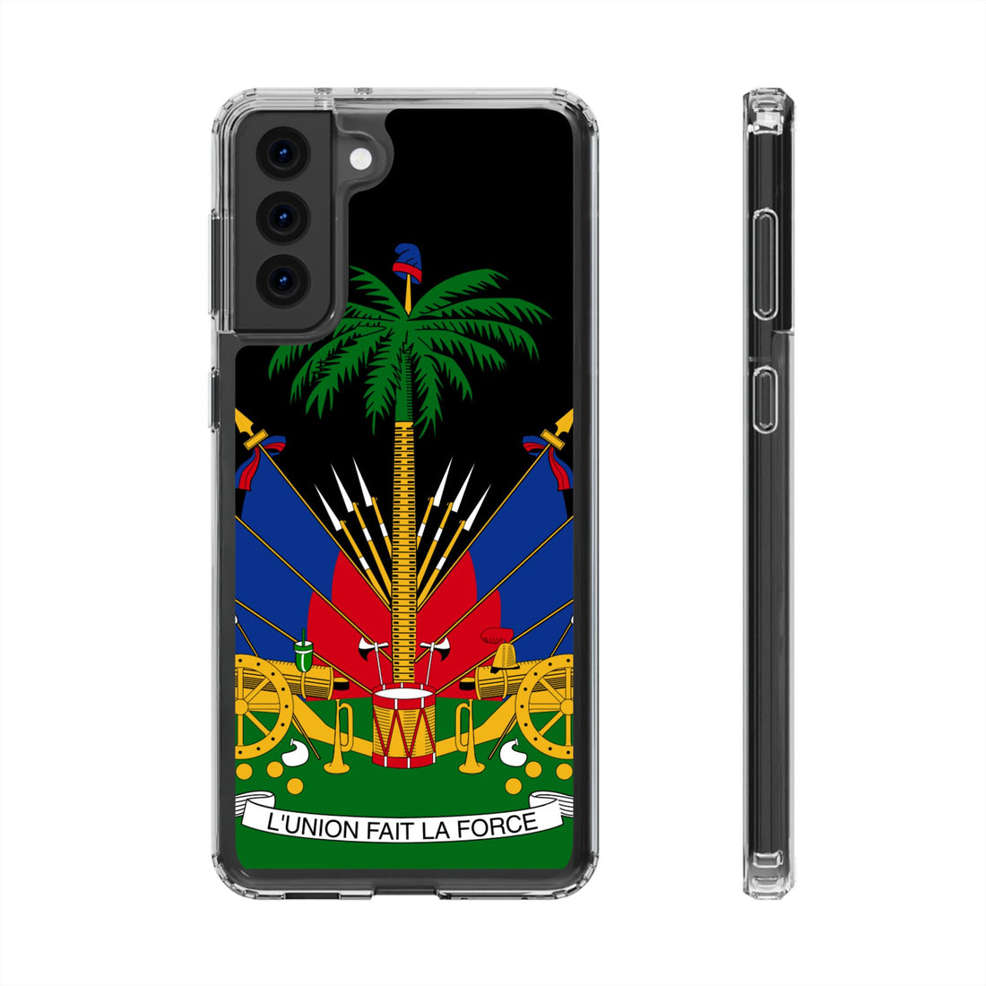 Clear Phone Case - L'Union Fait La Force