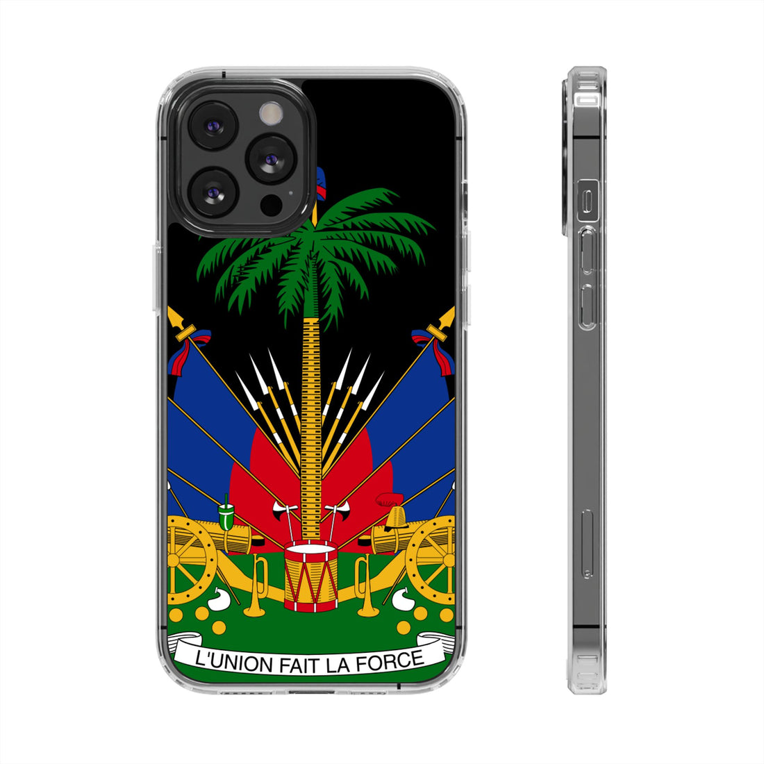 Clear Phone Case - L'Union Fait La Force