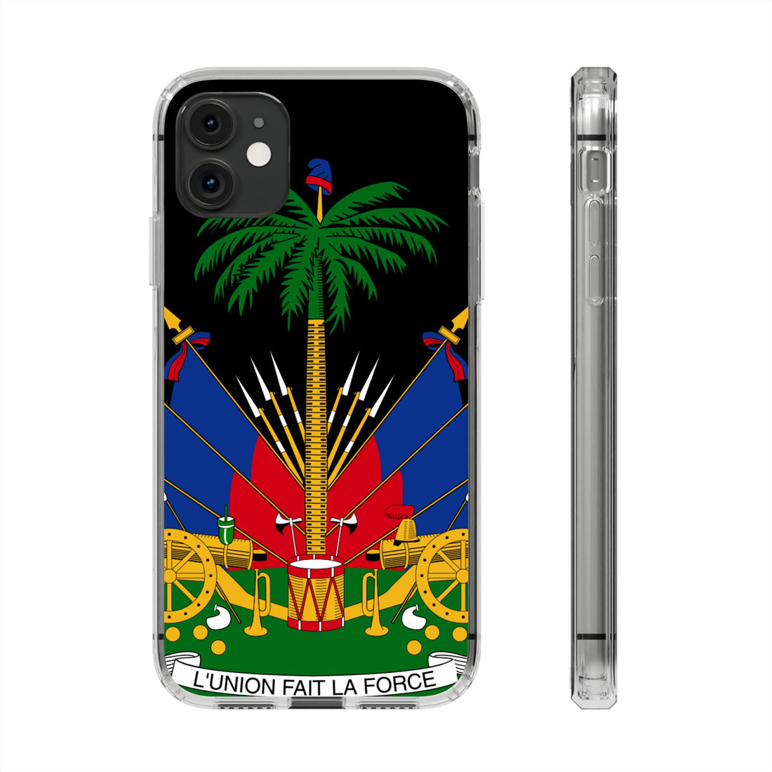 Clear Phone Case - L'Union Fait La Force
