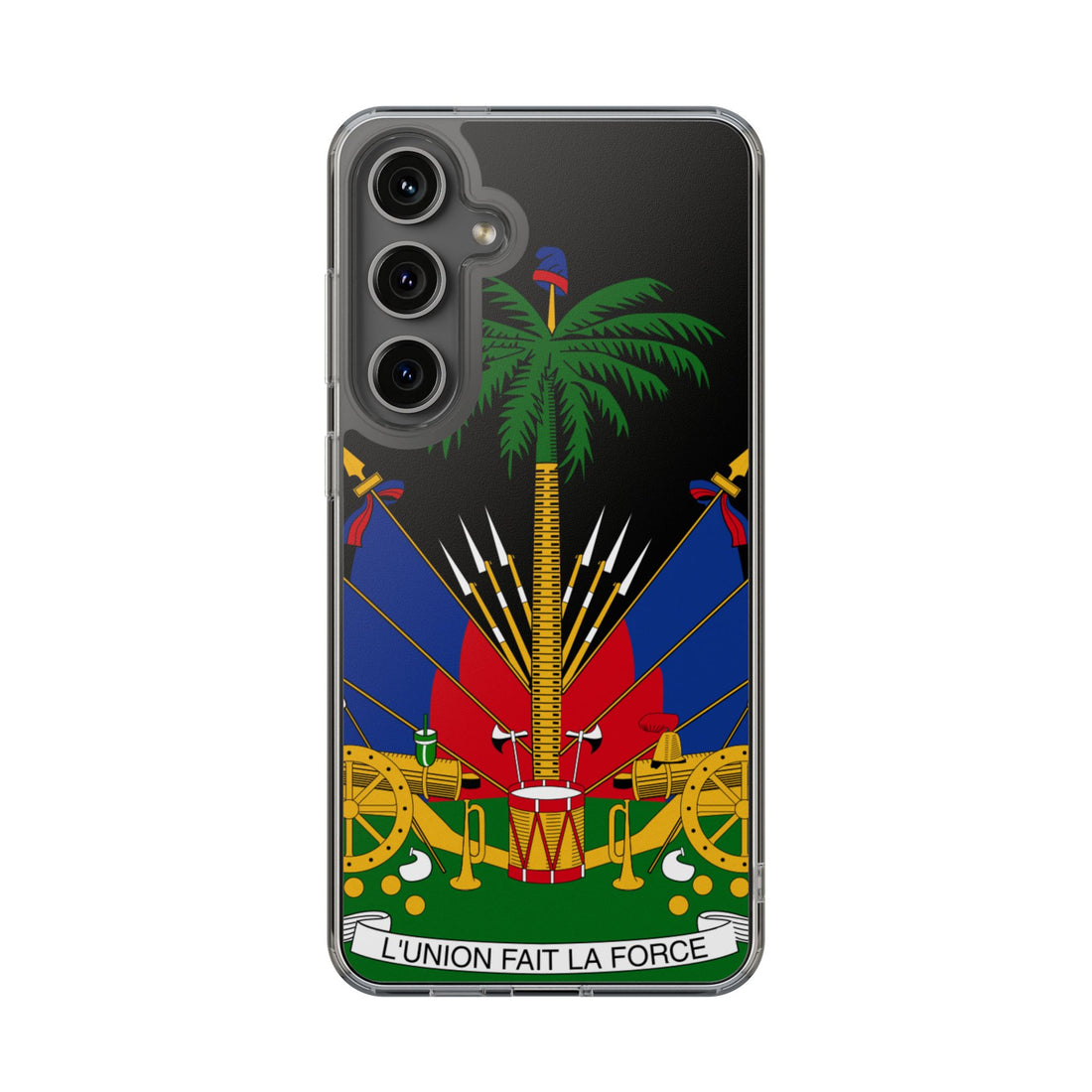 Clear Phone Case - L'Union Fait La Force