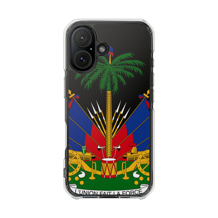 Haitian Flag Magnetic Clear Case
