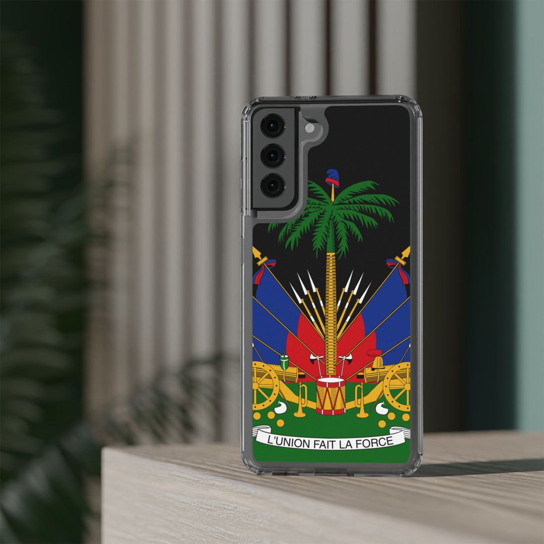 Clear Phone Case - L'Union Fait La Force