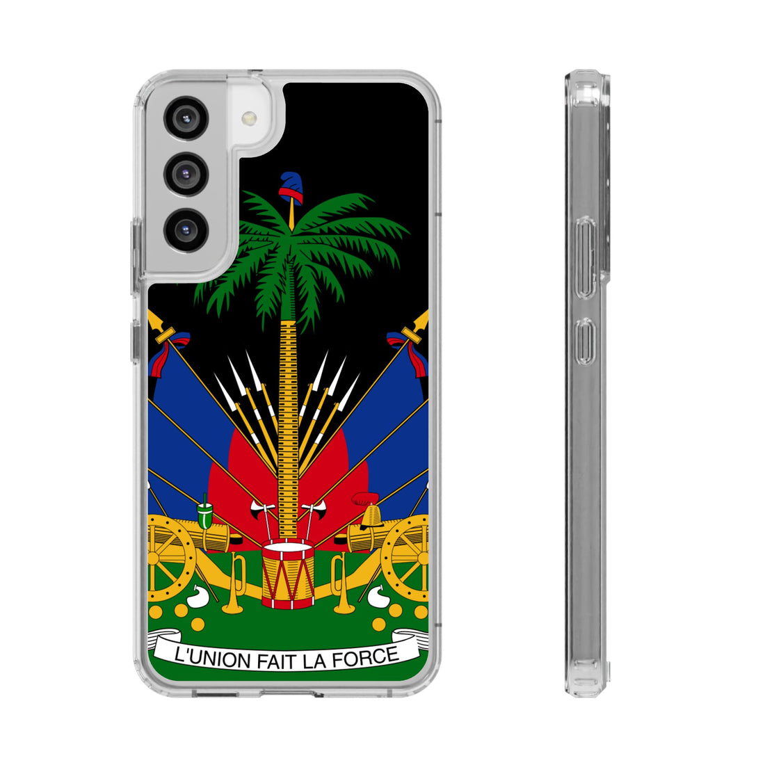 Clear Phone Case - L'Union Fait La Force