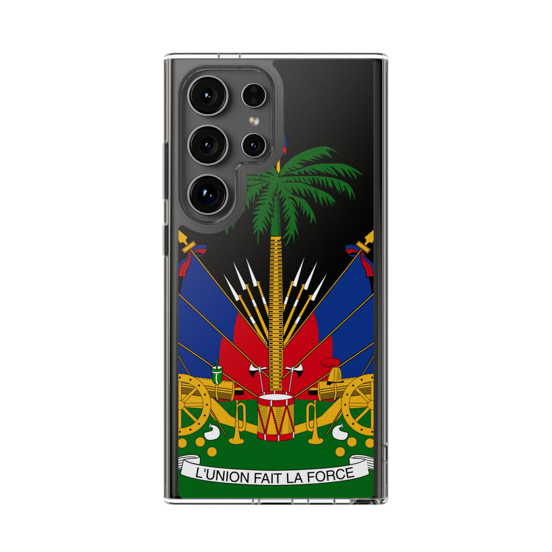 Clear Phone Case - L'Union Fait La Force