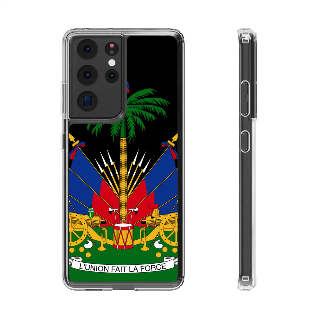 Clear Phone Case - L'Union Fait La Force