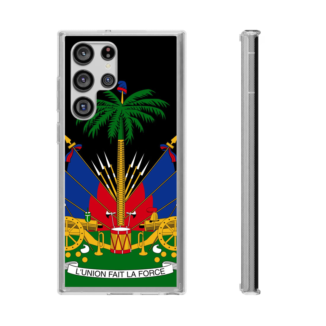 Clear Phone Case - L'Union Fait La Force