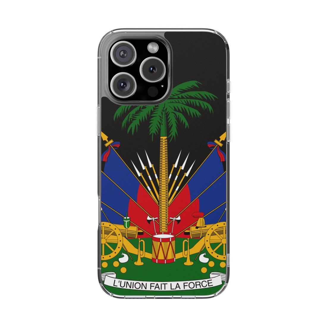 Clear Phone Case - L'Union Fait La Force