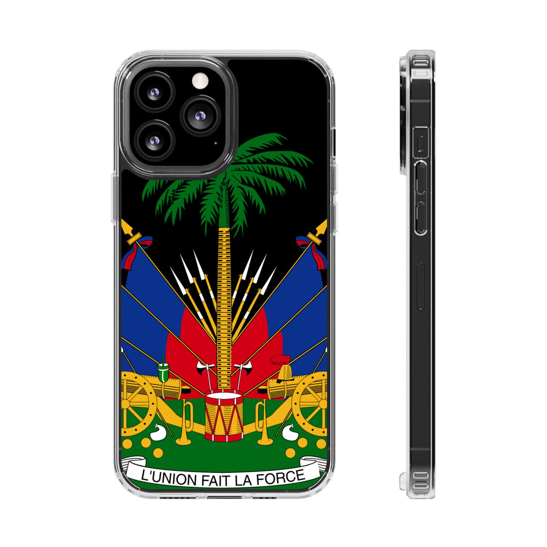 Clear Phone Case - L'Union Fait La Force