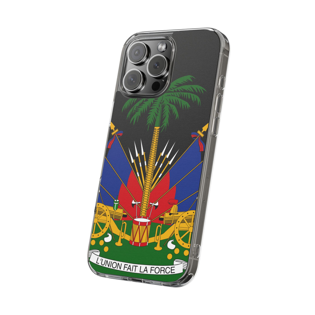 Clear Phone Case - L'Union Fait La Force