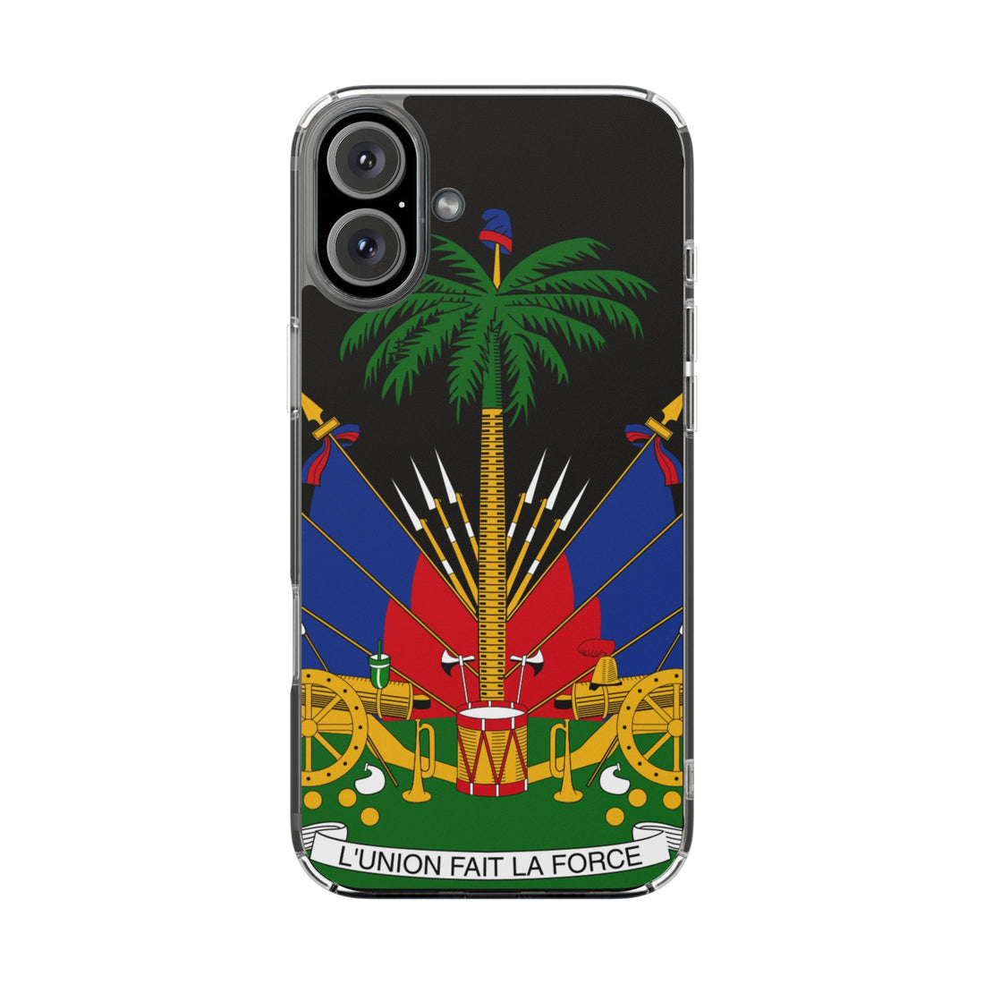 Clear Phone Case - L'Union Fait La Force