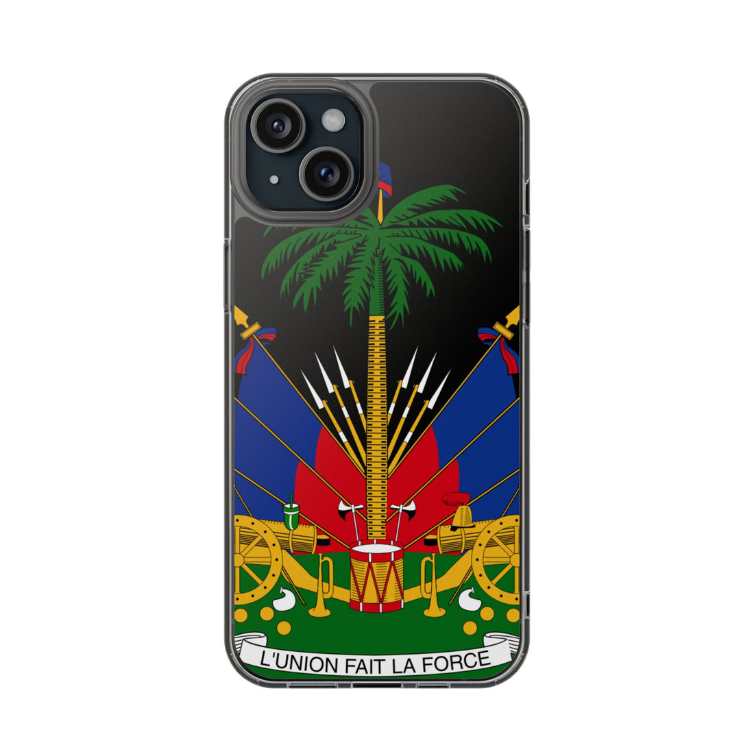 Clear Phone Case - L'Union Fait La Force