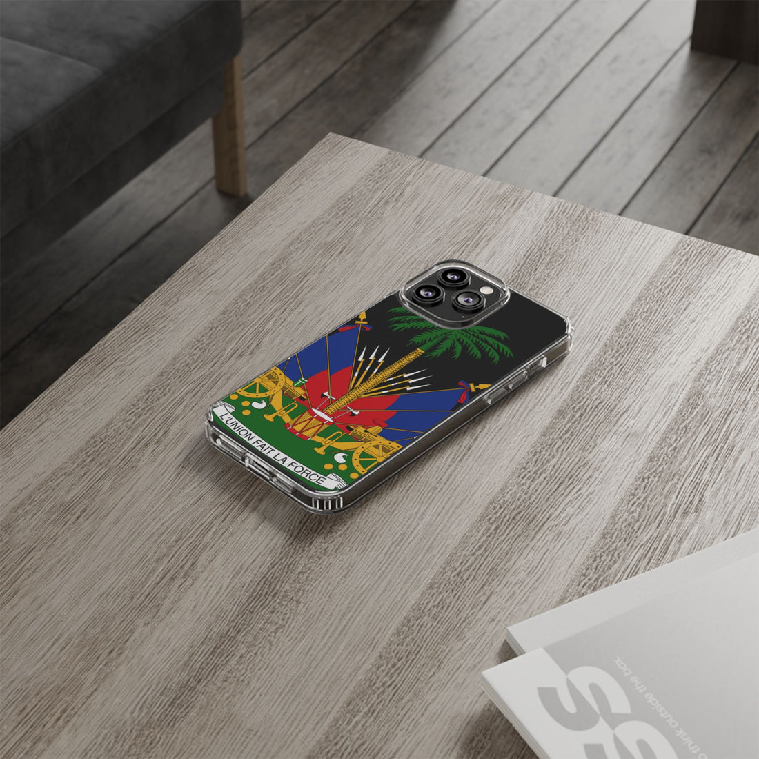 Clear Phone Case - L'Union Fait La Force