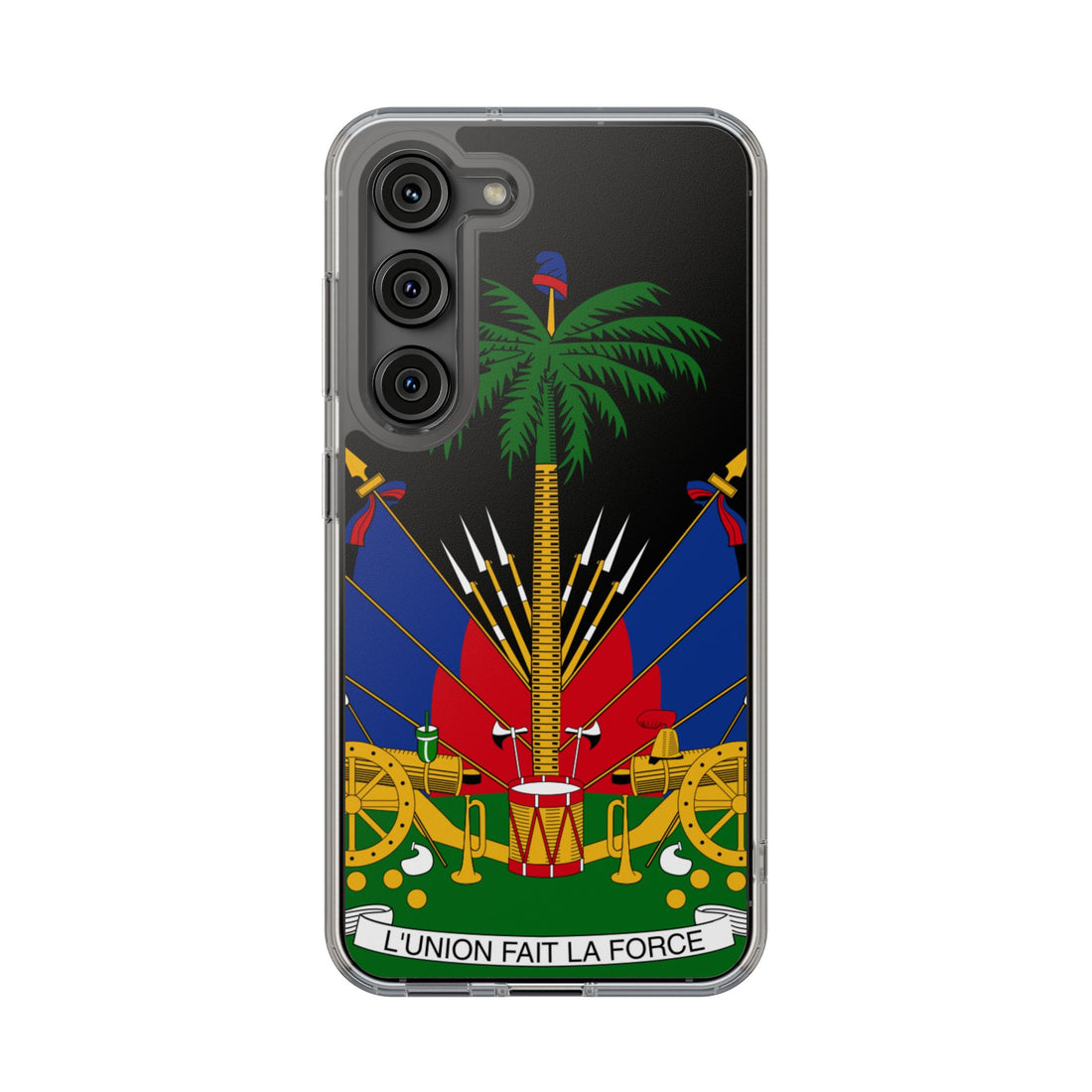 Clear Phone Case - L'Union Fait La Force