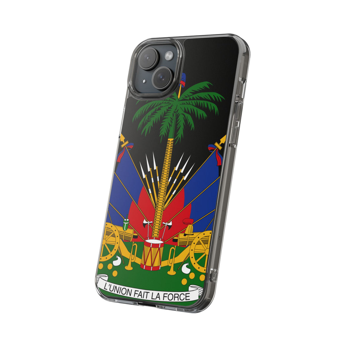 Clear Phone Case - L'Union Fait La Force
