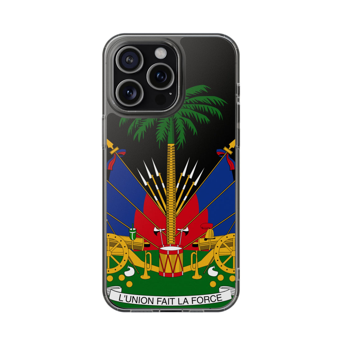 Clear Phone Case - L'Union Fait La Force