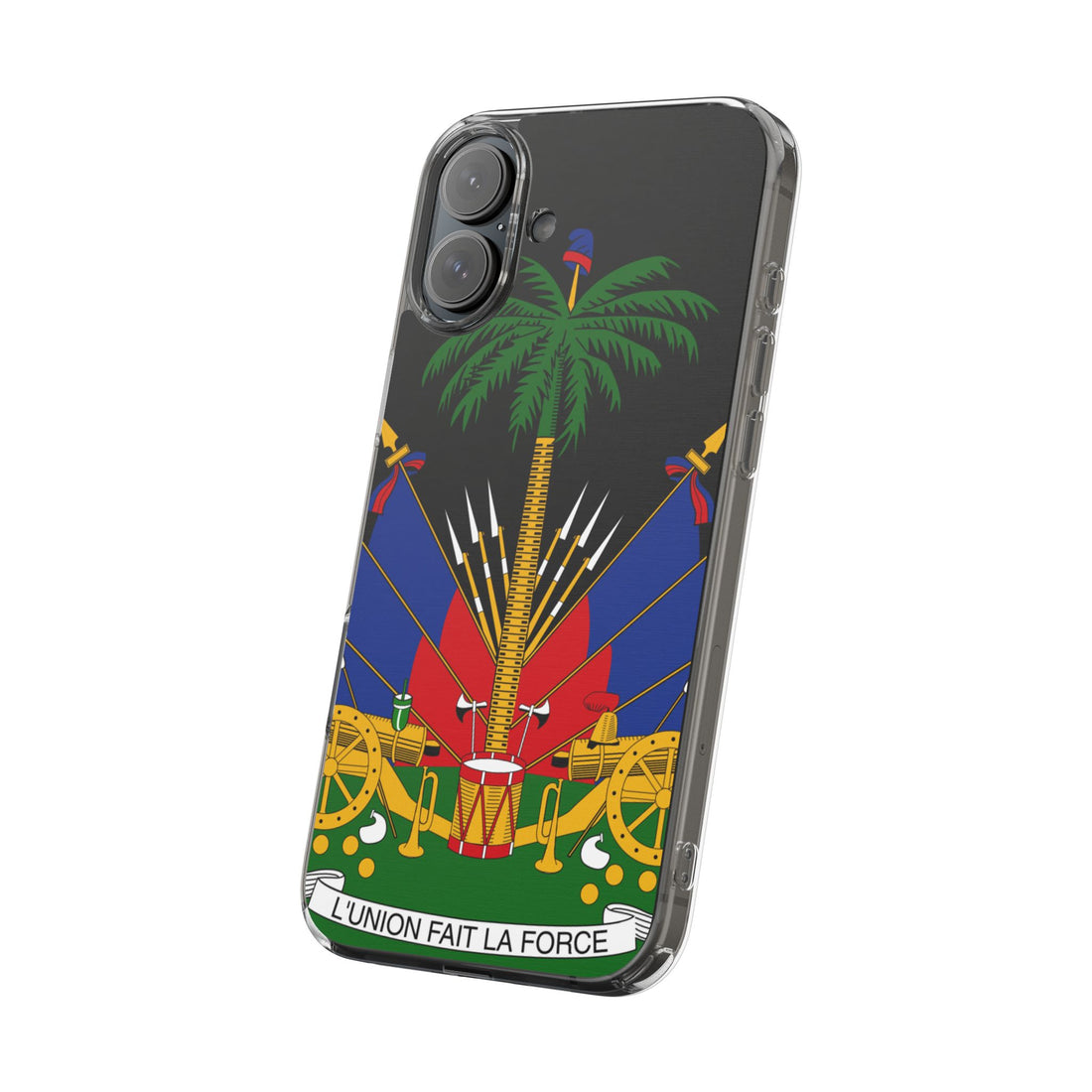 Clear Phone Case - L'Union Fait La Force
