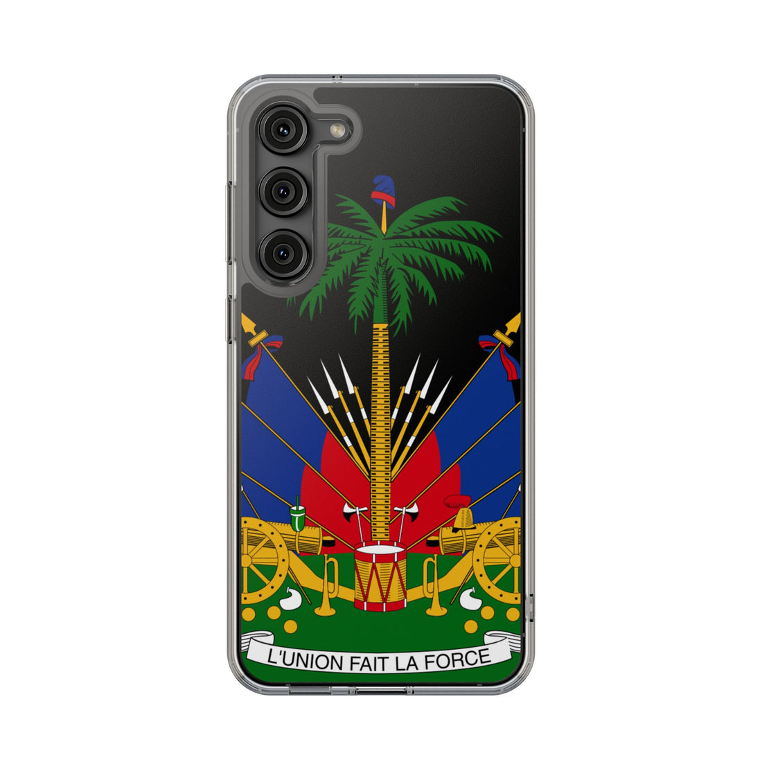Clear Phone Case - L'Union Fait La Force